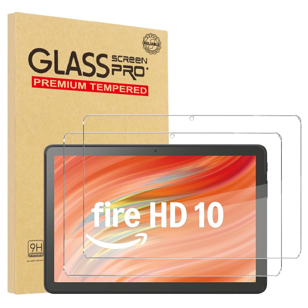 Amazon | 【2枚セッ】For Amazon Fire HD 10 フィルム YILLIONS 強化